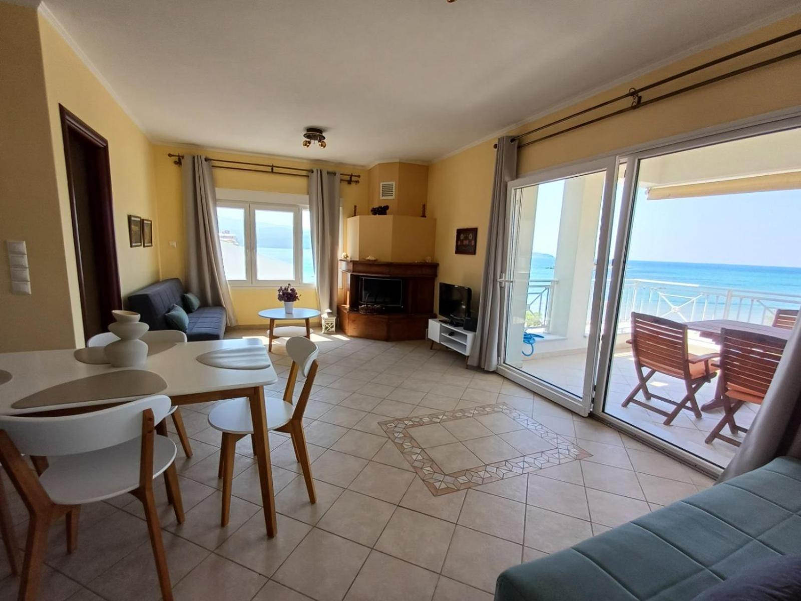 Nostos - Psili Ammos Apartments Eksteriør bilde