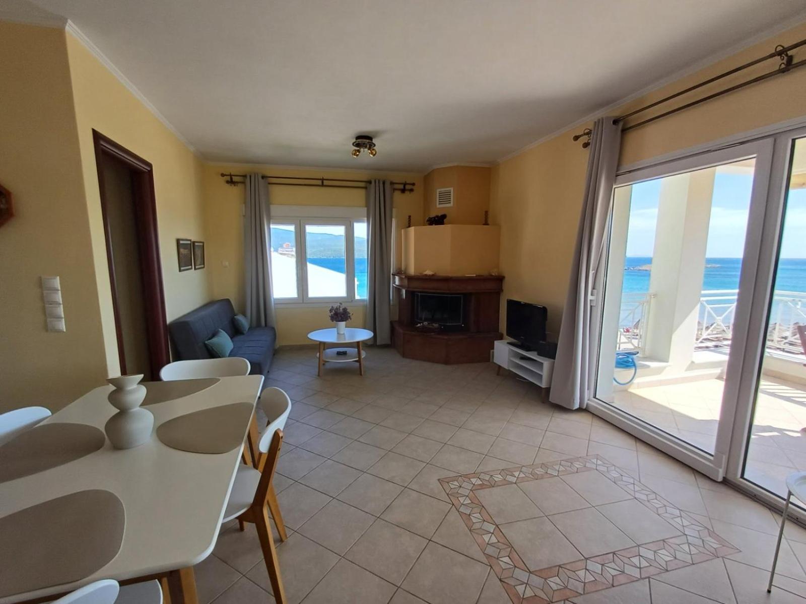 Nostos - Psili Ammos Apartments Eksteriør bilde